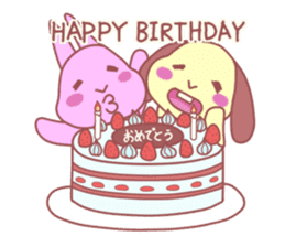 star navel rabbits sticker #4248127