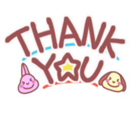 star navel rabbits sticker #4248128