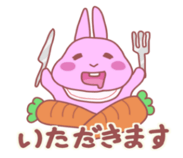 star navel rabbits sticker #4248130