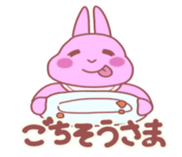 star navel rabbits sticker #4248131