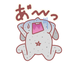 star navel rabbits sticker #4248151