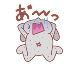 star navel rabbits sticker #4248151
