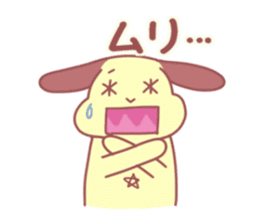 star navel rabbits sticker #4248157