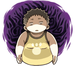 Daily Lives of Chubby Boy sticker #4248245