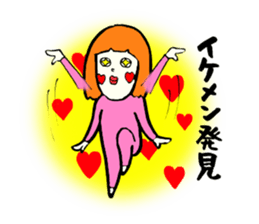 Silly talk of the girl 2 sticker #4248323