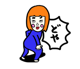 Silly talk of the girl 2 sticker #4248335