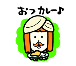 Silly talk of the girl 2 sticker #4248343