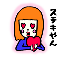 Silly talk of the girl 2 sticker #4248347