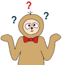 cute sloth sticker #4248486