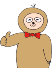 cute sloth sticker #4248488