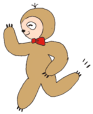 cute sloth sticker #4248493