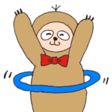 cute sloth sticker #4248495