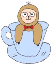 cute sloth sticker #4248498