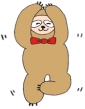 cute sloth sticker #4248499