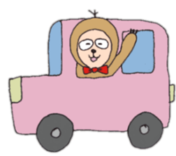 cute sloth sticker #4248506