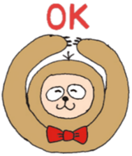 cute sloth sticker #4248508