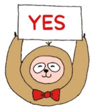 cute sloth sticker #4248512