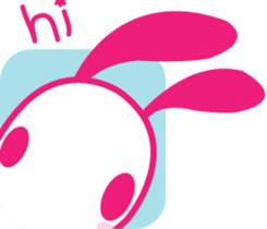 Genki Usagi sticker #4248840