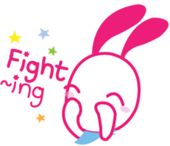 Genki Usagi sticker #4248845