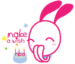 Genki Usagi sticker #4248846