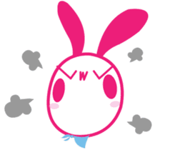 Genki Usagi sticker #4248850