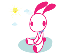 Genki Usagi sticker #4248852