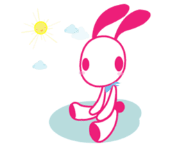 Genki Usagi sticker #4248852