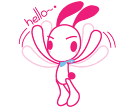 Genki Usagi sticker #4248854