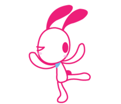 Genki Usagi sticker #4248855