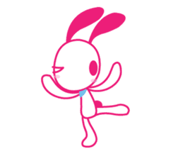 Genki Usagi sticker #4248855