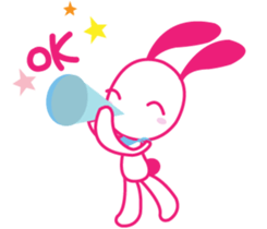 Genki Usagi sticker #4248856