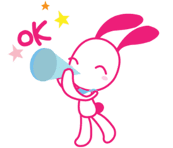 Genki Usagi sticker #4248856
