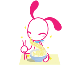 Genki Usagi sticker #4248860