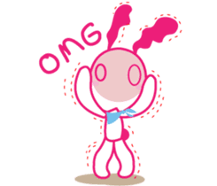 Genki Usagi sticker #4248862