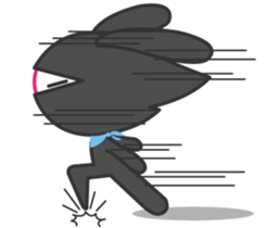 Genki Usagi sticker #4248863