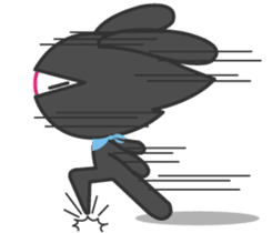 Genki Usagi sticker #4248863