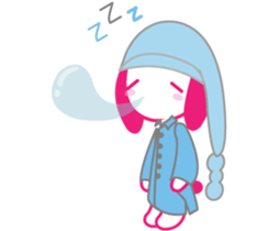 Genki Usagi sticker #4248865