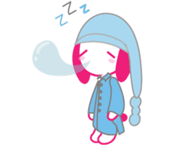 Genki Usagi sticker #4248865