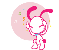 Genki Usagi sticker #4248868