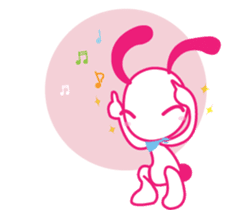 Genki Usagi sticker #4248868