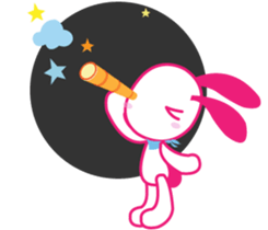 Genki Usagi sticker #4248870