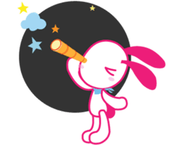 Genki Usagi sticker #4248870