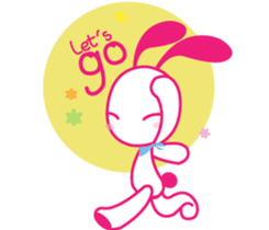 Genki Usagi sticker #4248871