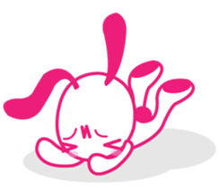 Genki Usagi sticker #4248872