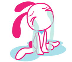 Genki Usagi sticker #4248875