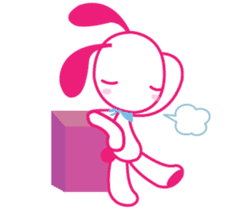 Genki Usagi sticker #4248876