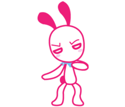 Genki Usagi sticker #4248877