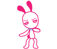 Genki Usagi sticker #4248877