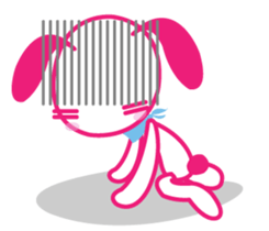 Genki Usagi sticker #4248878