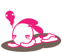 Genki Usagi sticker #4248879